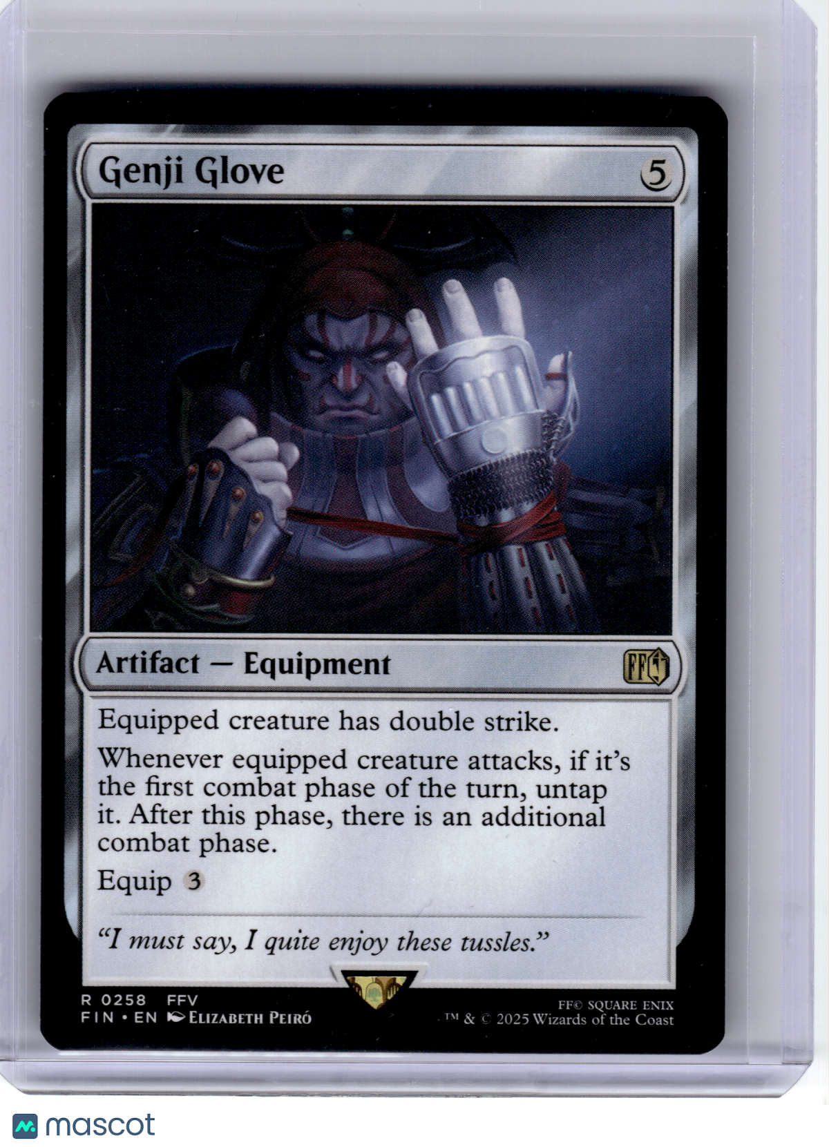 2025 MagicTG—Genji Glove #258 FINAL FANTASY—Rare Non-Foil
