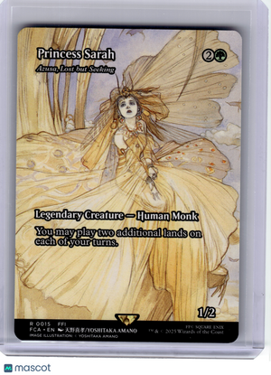 2025 MagicTG—Princess Sarah Azusa, Lost but Seeking (Showcase) #15 FCA—R NonFoil