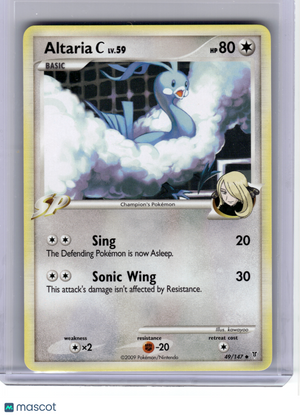 2013 Pokemon—Altaria C #49 Supreme Victors—Uncommon Non-Holo