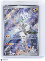 2025 Pokemon—N's Reshiram #167 Journey Together Promos—IR (Sealed) (Stamped)