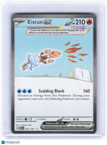 2023 Pokemon—Eiscue ex #222 Obsidian Flames—Special Illustration Rare Holo