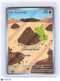 2023 Pokemon—Larvitar #203 Obsidian Flames—Illustration Rare Holo