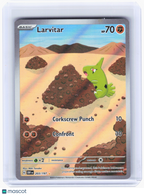 2023 Pokemon—Larvitar #203 Obsidian Flames—Illustration Rare Holo