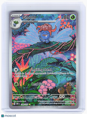 2023 Pokemon—Gloom #198 Obsidian Flames—Illustration Rare Holo [Lightly Played]