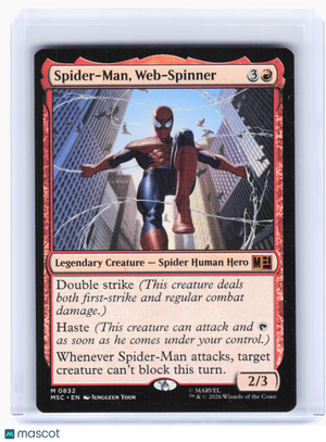 2026 Magic: The Gathering—Spider-Man, Web-Spinner #832 MSC—Mythic Nonfoil [LP]