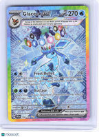 2025 Pokemon—Glaceon EX #150/131 Prismatic Evolutions—Secret Rare LP