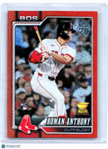 2026 Topps Series One Baseball—Roman Anthony #189 Orange Refractor /25 Rookie RC