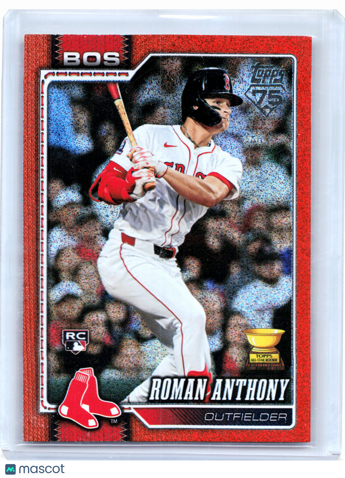 2026 Topps Series One Baseball—Roman Anthony #189 Orange Refractor /25 Rookie RC