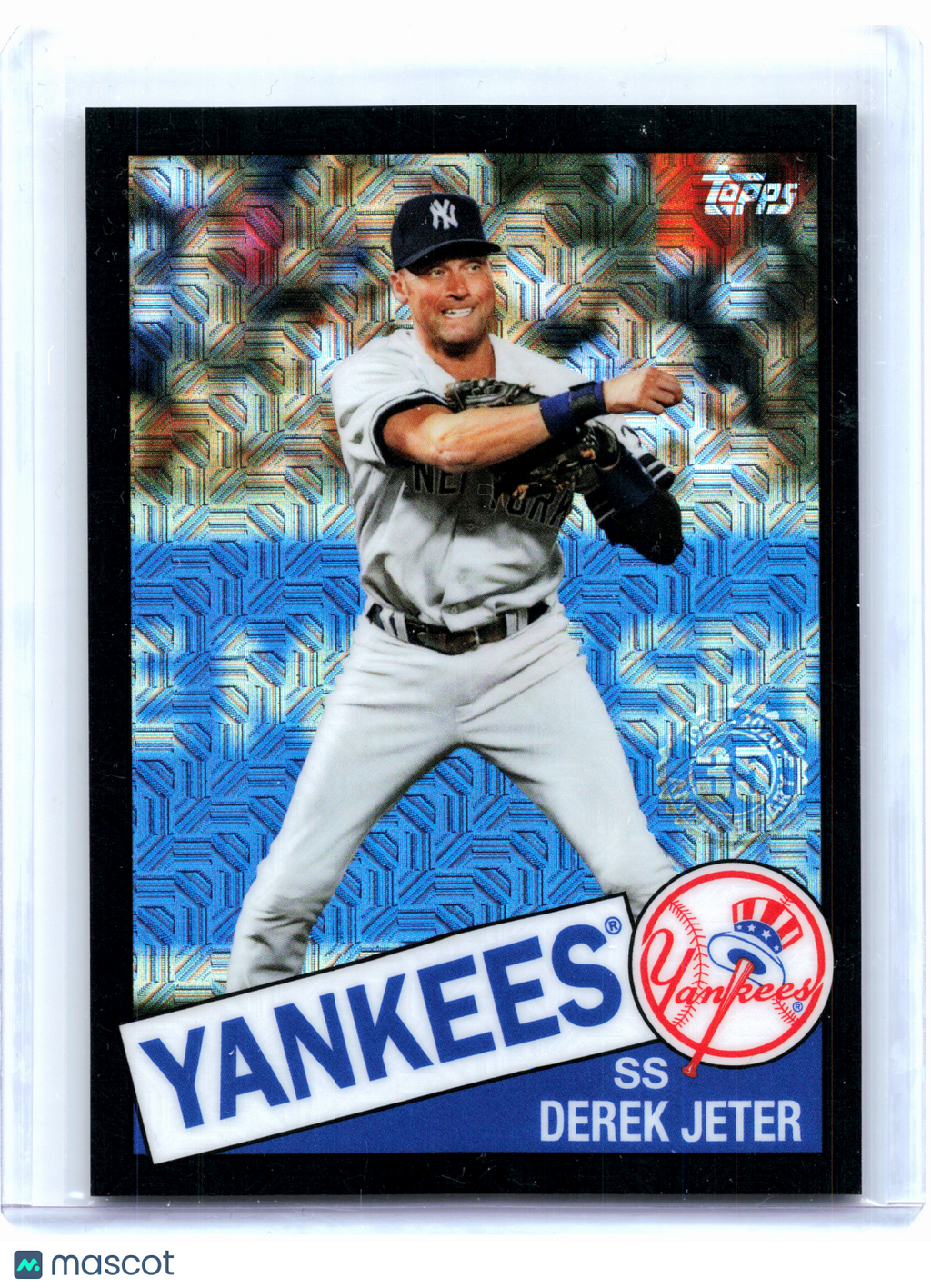 2020 Topps Baseball—Derek Jeter #CPC-2 Black Mojo Ref. /199 Yankees