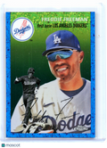 2023 Topps Platinum Anniversary—Freddie Freeman #271 Blue Mini Diamond Ref /199