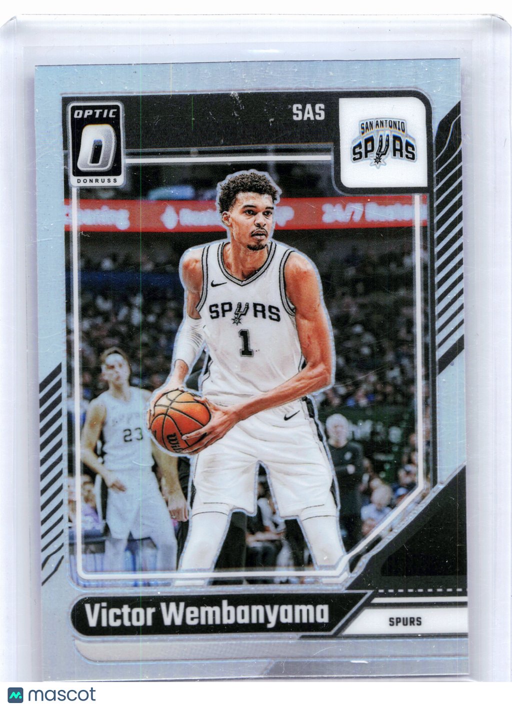 2024-25 Panini Donruss Optic Basketball—Victor Wembanyama #45 Holo Prizm