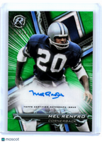2024 Topps Resurgence Football—Mel Renfro #RA-MR Green Wave Refractor Auto /175