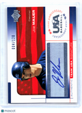 2004 Upper Deck USA 25th Anniversary Baseball—Joe Mauer #MAU Auto 004/120