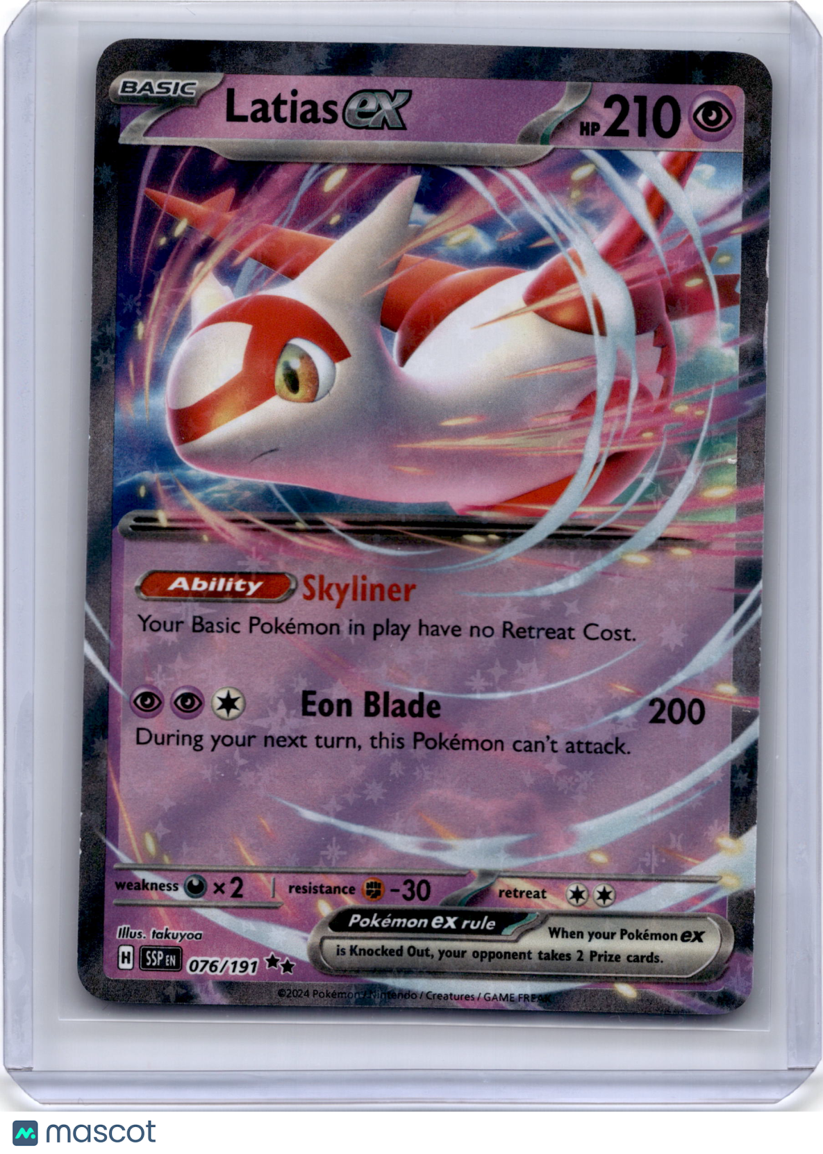 2024 Pokemon Latias Surging Sparks #076/191