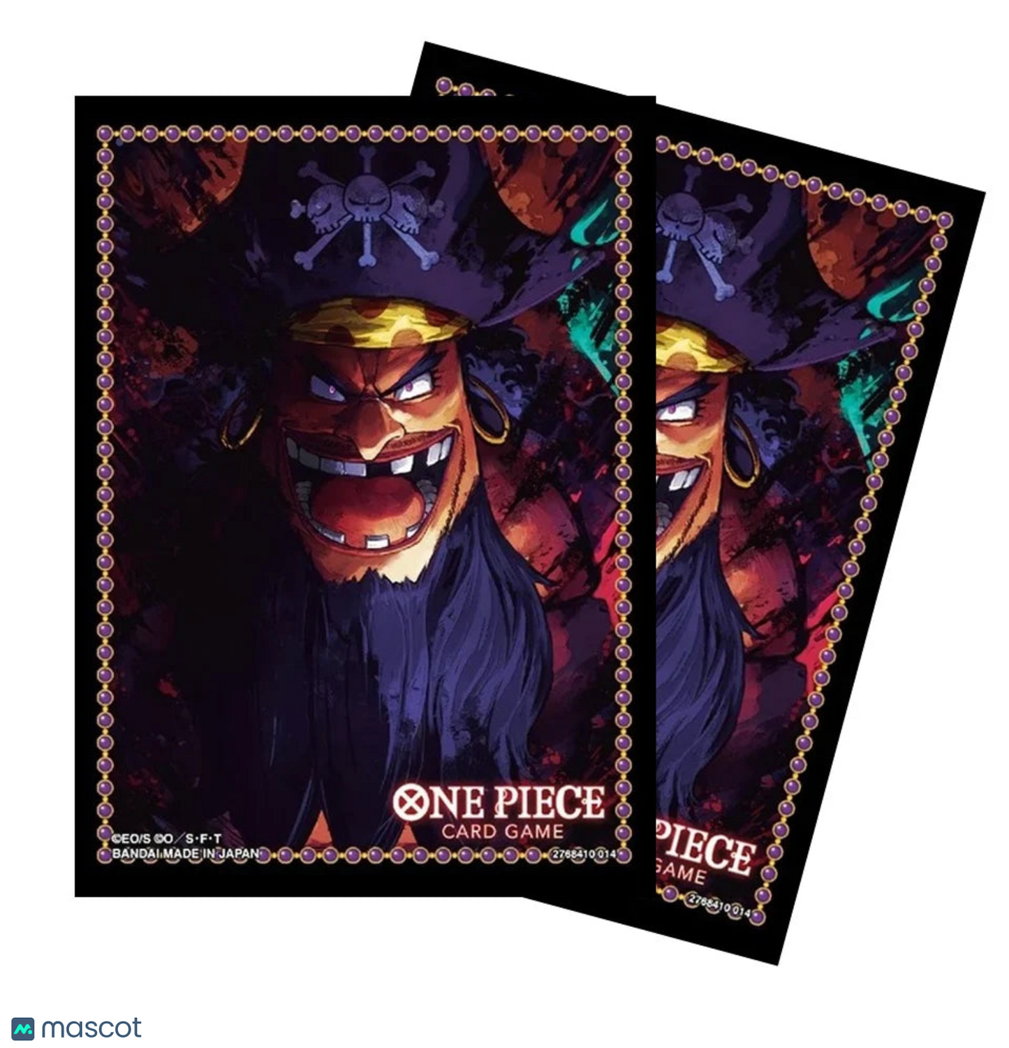 One Piece (Marshall.D.Teach) TCG+ Store Edition Vol. 3 Card Sleeves (70-Pack)