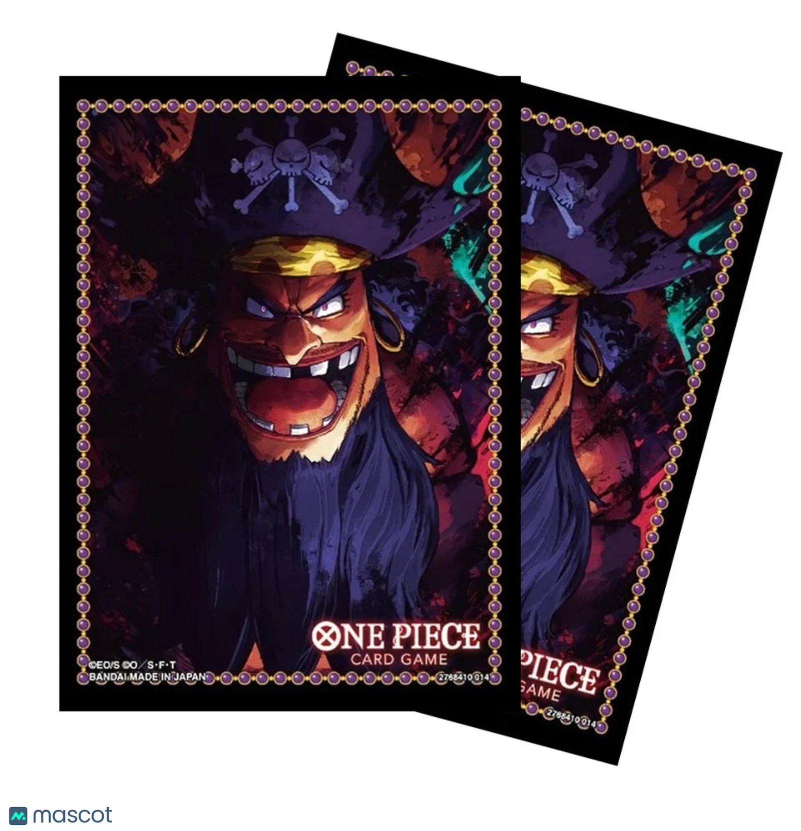 One Piece (Marshall.D.Teach) TCG+ Store Edition Vol. 3 Card Sleeves 70 Ct - Papa Joey's Collectibles