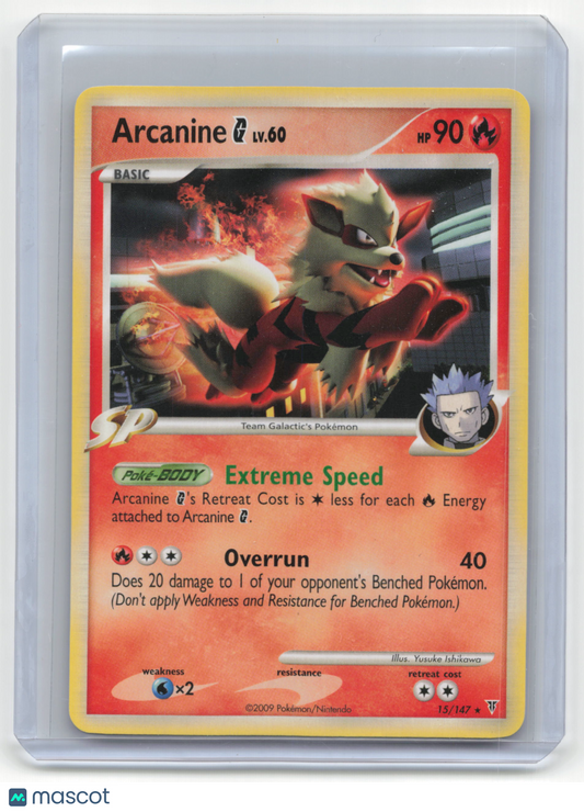 2009 Pokemon Arcanine G Supreme Victors #15/147