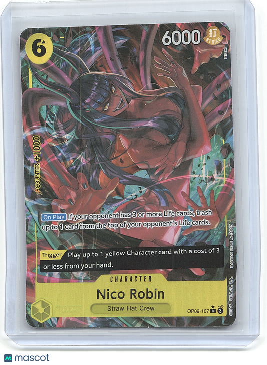 2023 One Piece Card Game Nico Robin #OP09-107