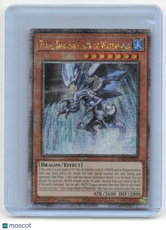 2024 Yu-Gi-Oh! Tidal, Dragon Ruler of Waterfall QC Bonanza #RA03-EN009 QCR