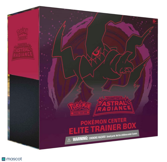 2022 Pokemon Sword & Shield Astral Radiance Pokemon Center Elite Trainer Box