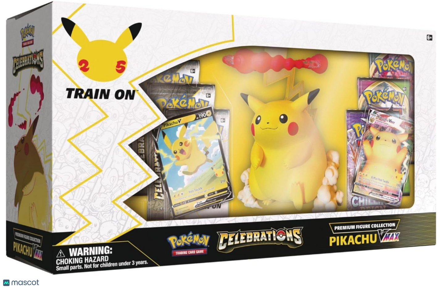 2021 Pokemon Sword & Shield Pikachu VMAX Premium Figure Collection Box
