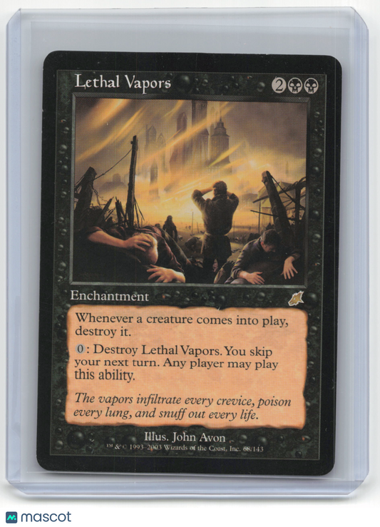 2003 Magic: The Gathering Lethal Vapors Scourge #68/143