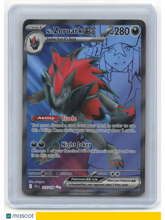2025 Pokemon Zoroark EX Journey Together #175/159 - Papa Joey's Collectibles
