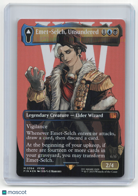 2025 Magic: The Gathering Emet-Selch Final Fantasy #M 0394 Foil