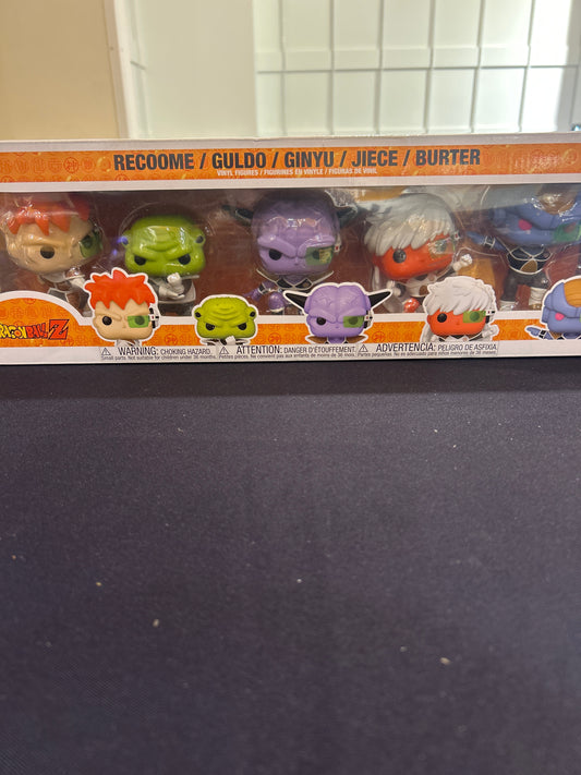 POP! Animation Recoome/Guldo/Ginyu/Jiece/Burter 5 Pack Dragon Ball Z