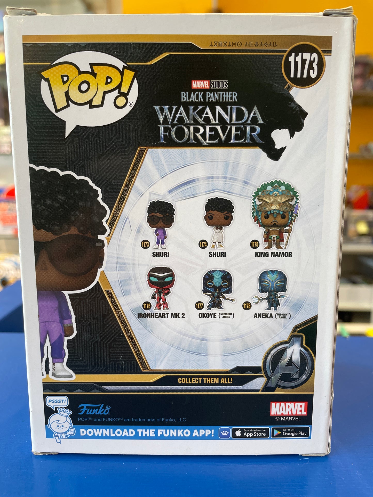 Funko Black Panther Wakanda Forever - Shuri #1173 (Damaged)