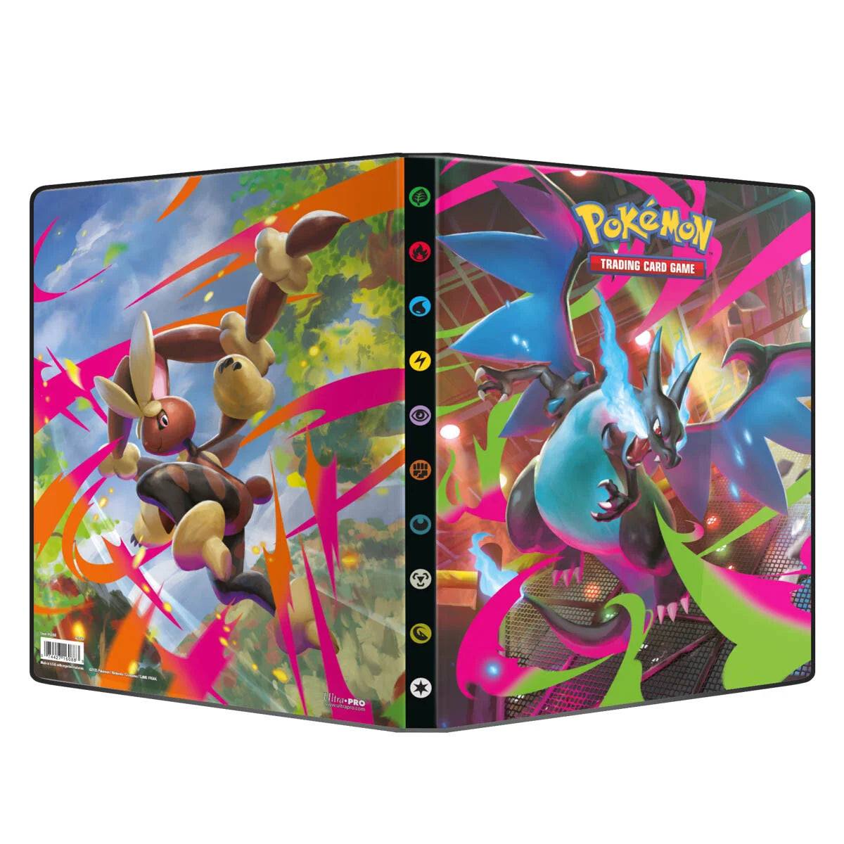 Ultra PRO—Mega Evolution—Phantasmal Flames 9-Pocket Portfolio for Pokémon TCG