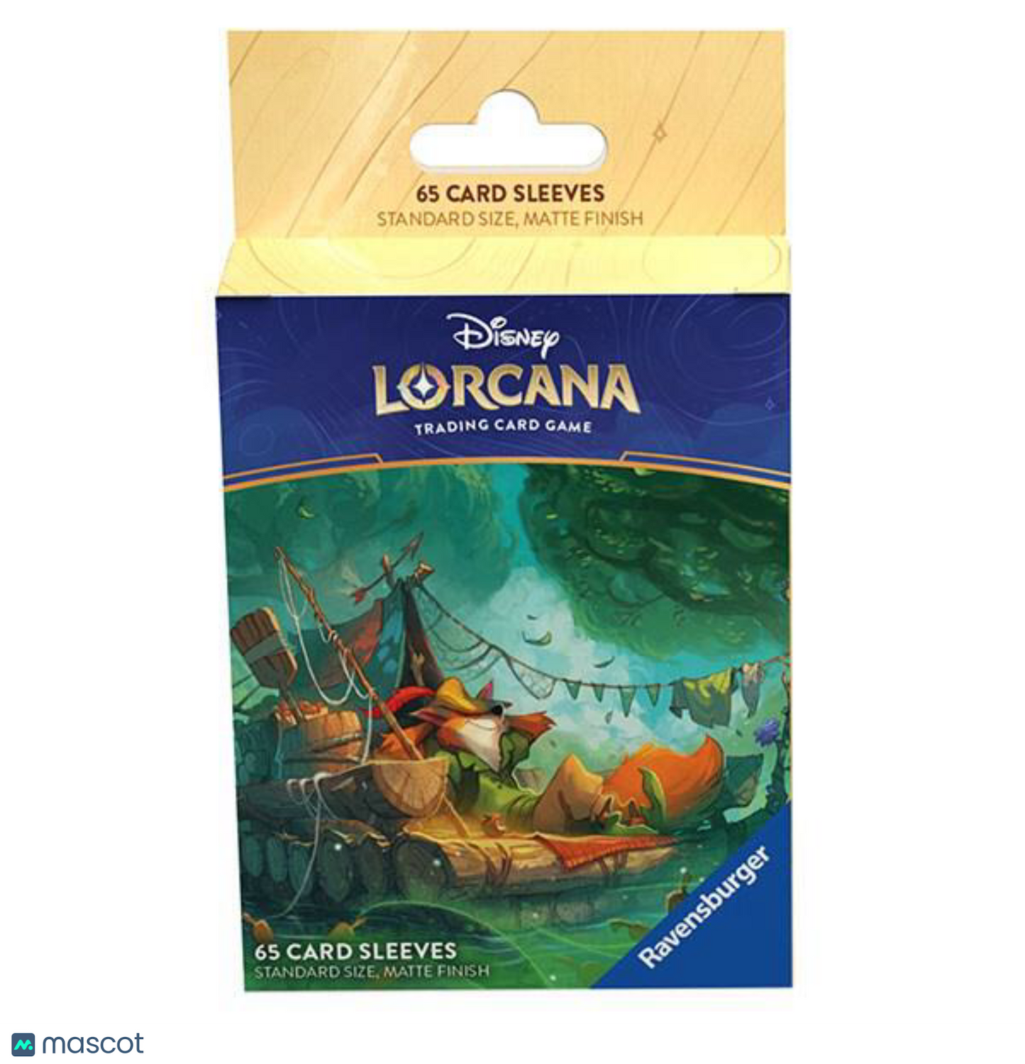 Lorcana Standard 20 Pt. (Robin Hood) Card Sleeves (65-Pack)