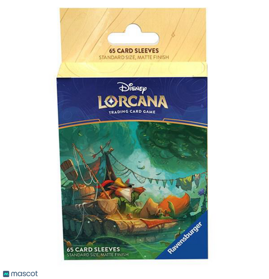 Lorcana Standard 20 Pt. (Robin Hood) Card Sleeves (65-Pack)