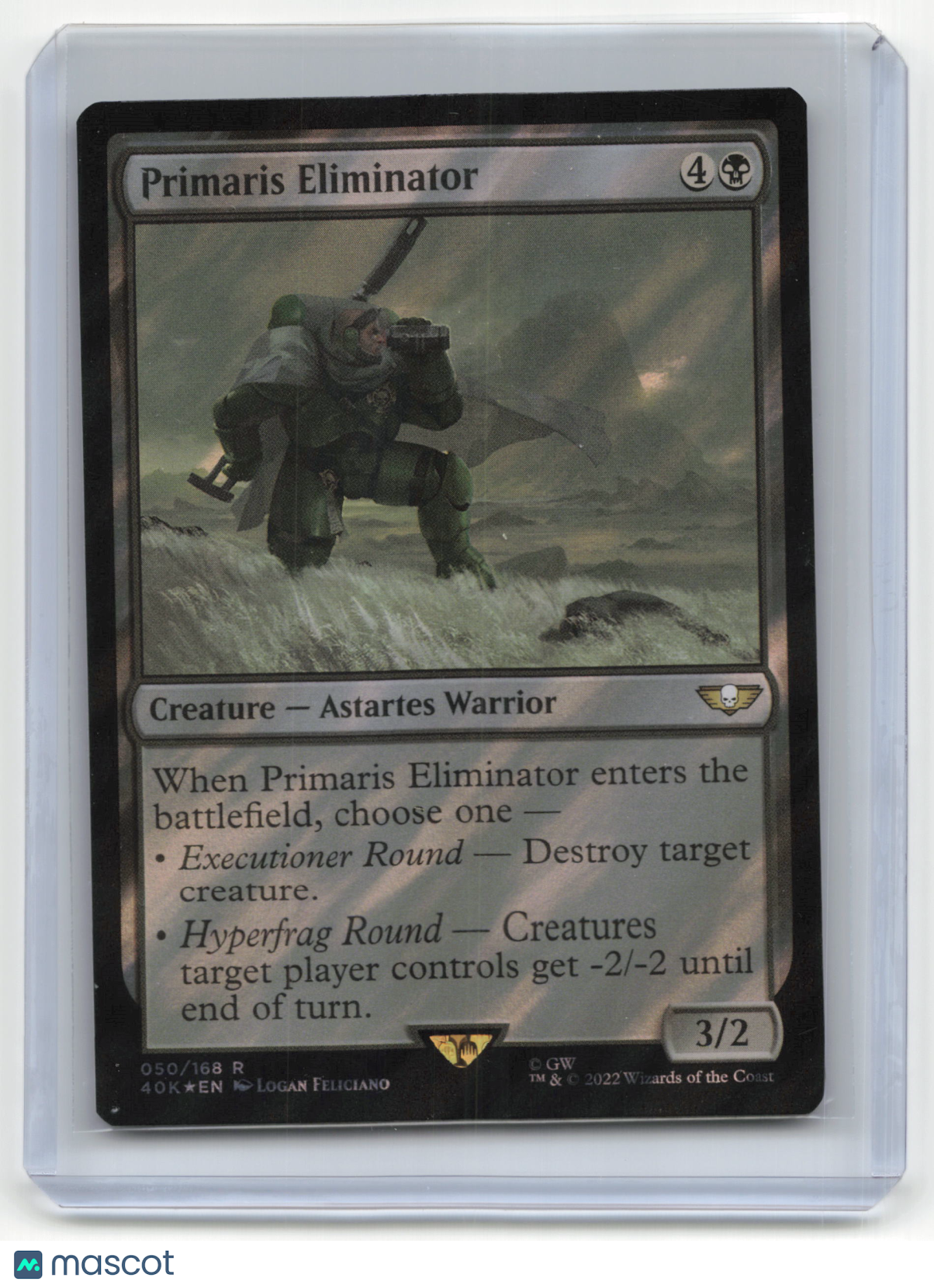 2022 Magic: The Gathering Primaris Eliminator Warhammer 40k #050/168 Foil