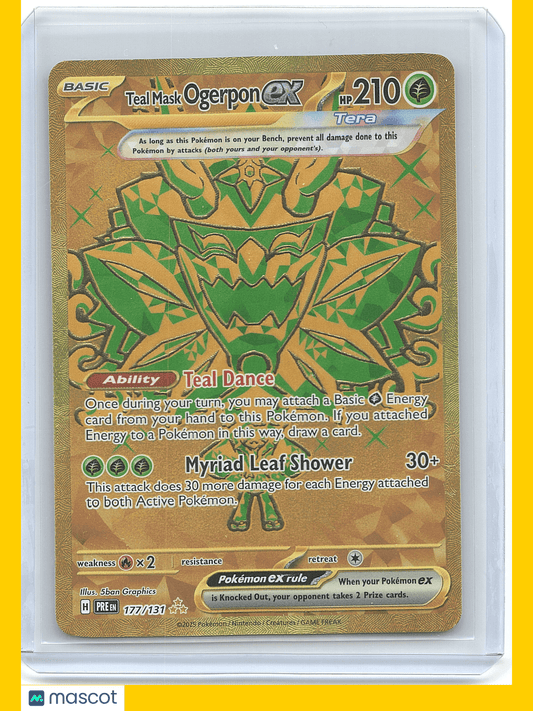 Pokemon Ogerpon 2023 Pokemon ex #127/131