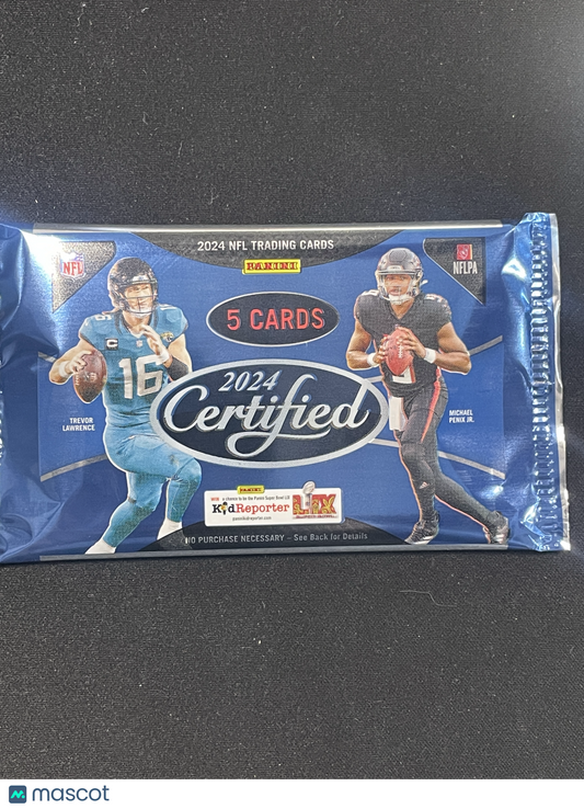 2024 Panini Certified Football Hobby Pack