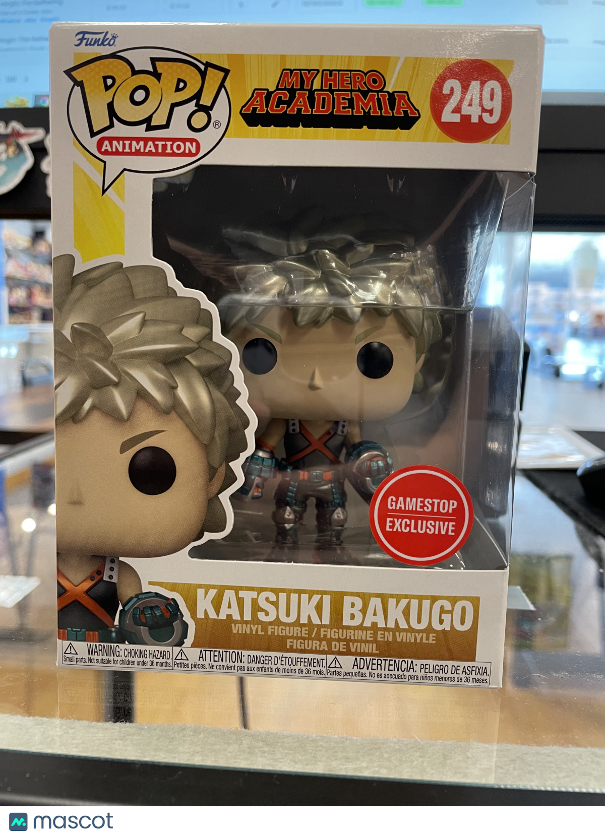 Funko My Hero Academia Katsuki Bakugo #249 (Very Good) GameStop  Exclusive