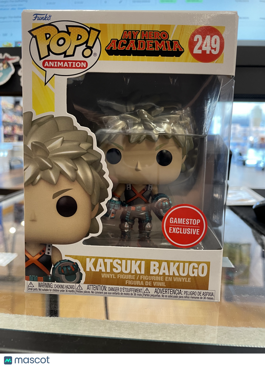 Funko My Hero Academia Katsuki Bakugo #249 (Very Good) GameStop  Exclusive