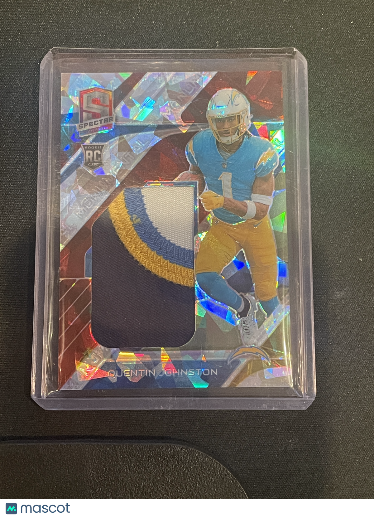 2023 Panini Spectra Football Quentin Johnston Relic /40 #MME-QUJ