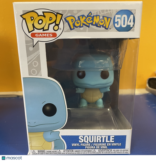 Funko Pokemon Squirtle #504 Very Good