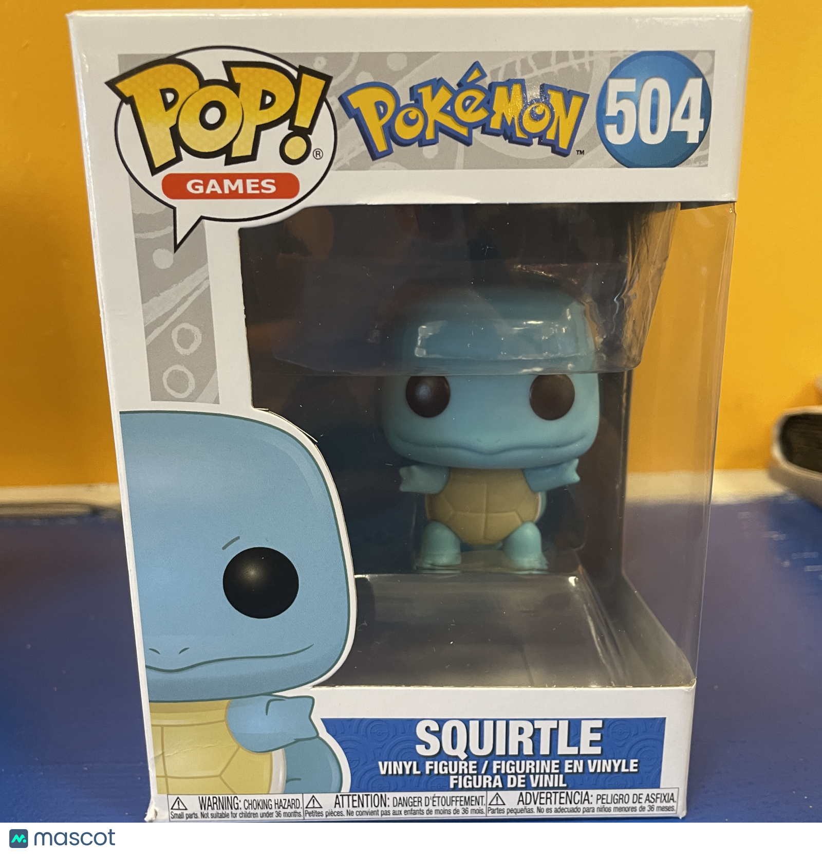 Funko Pokémon: Squirtle #504 (Okay)