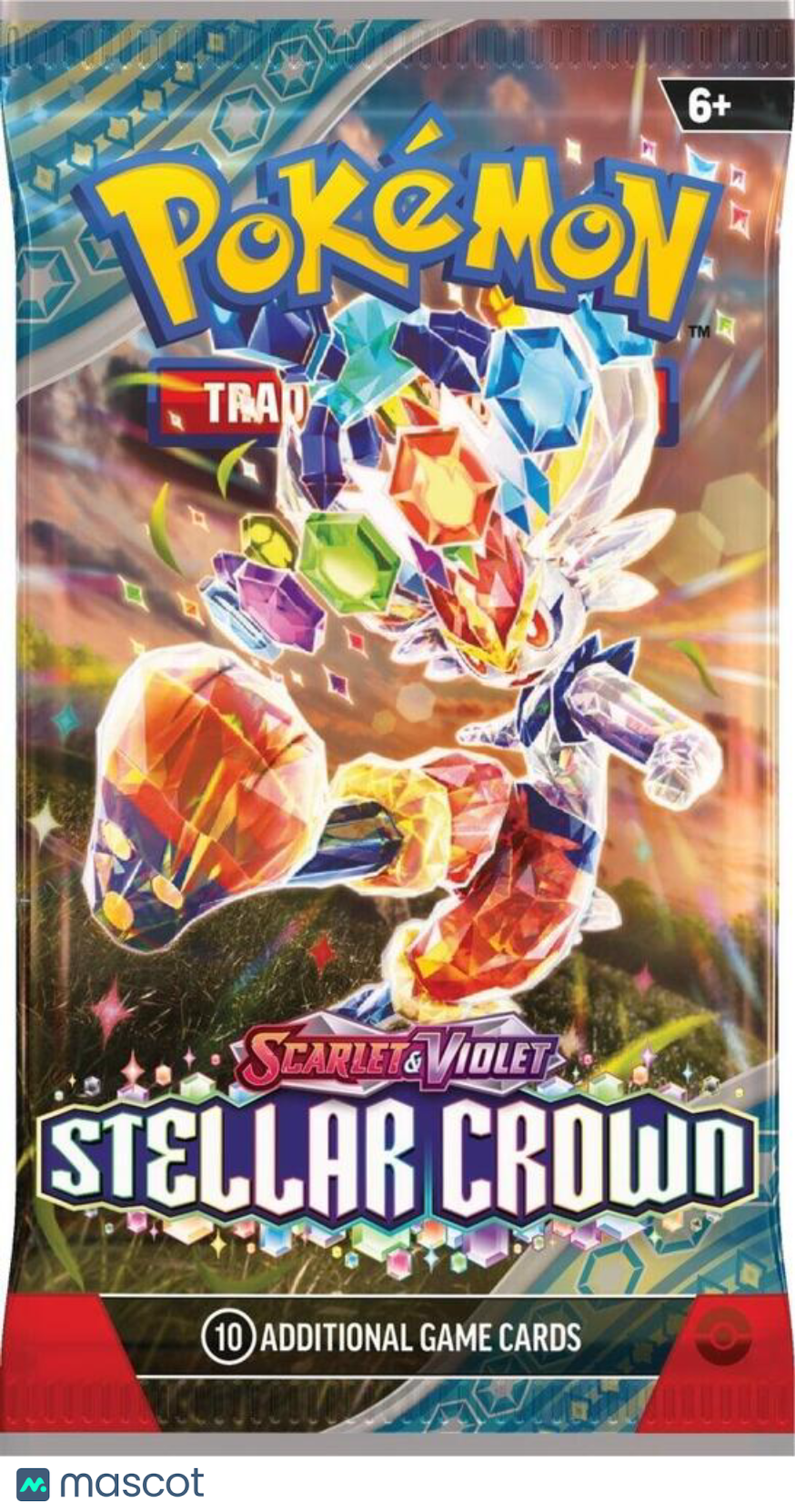 2024 Pokemon Scarlet & Violet Stellar Crown Booster Pack - Papa Joey's Collectibles