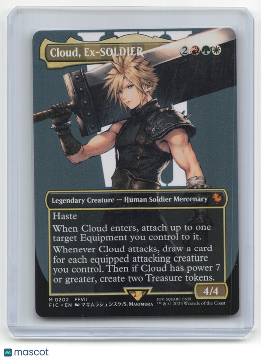2025 Magic: The Gathering Cloud, Ex-SOLDIER Final Fantasy #M 0202