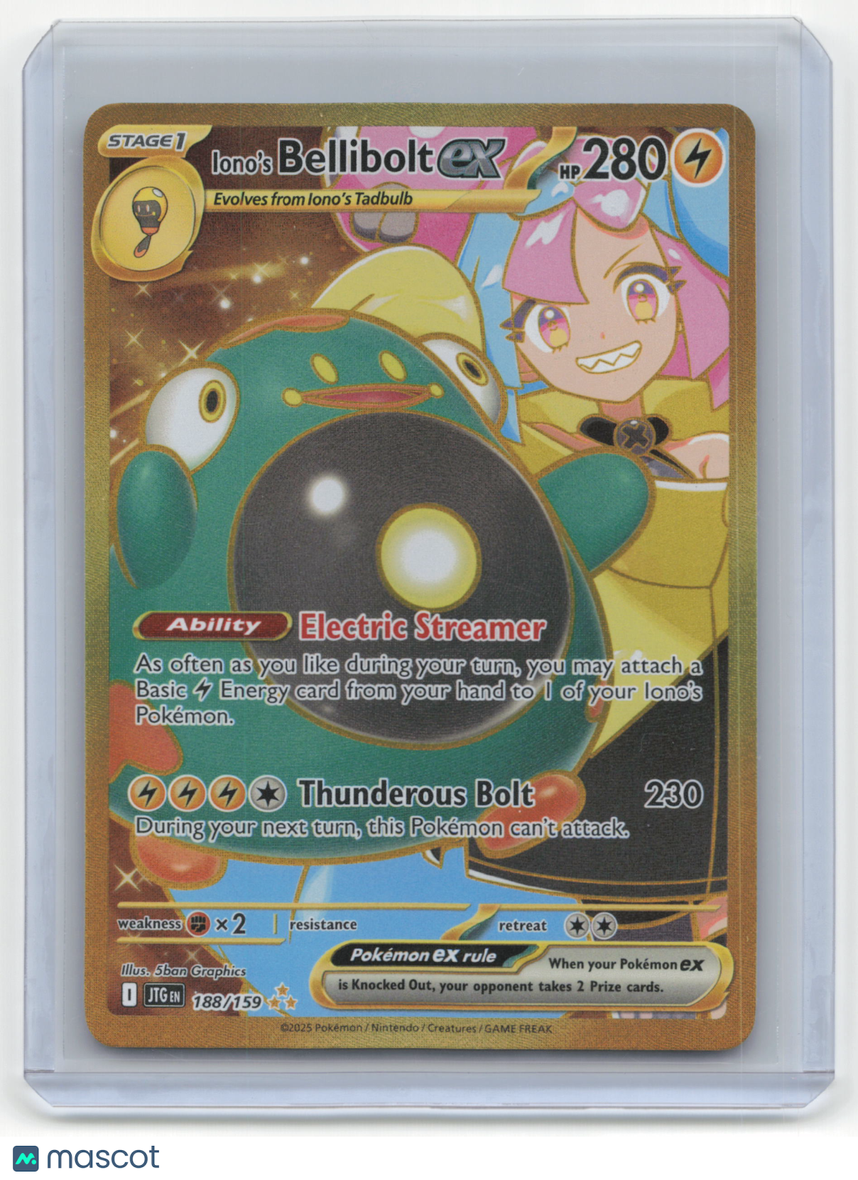 2024 Pokemon Bellibolt Journey Together #189/159