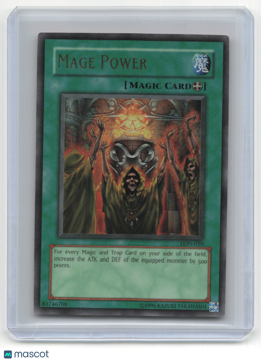 2003 Yu-Gi-Oh! Mage Power Labyrinth of Nightmare #LON-050 UR