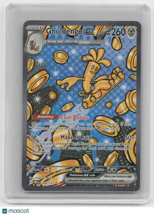 2025 Pokemon TCG Gholdengo Prismatic Evolutions #164/131