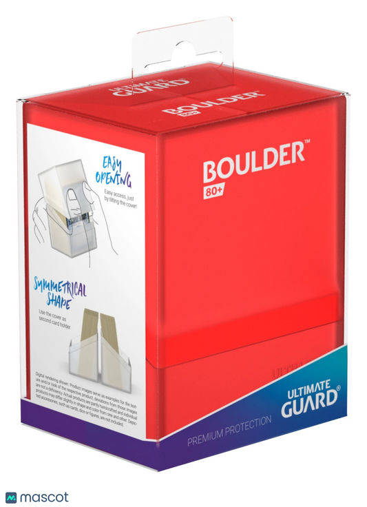 Ultimate Guard Ruby Boulder 80+ Deck Box