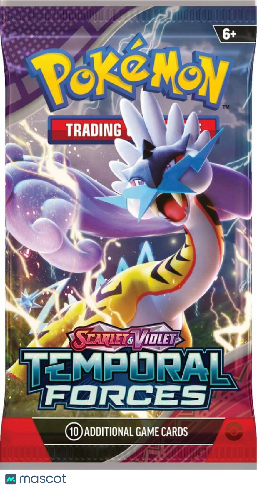 2024 Pokémon TCG: Scarlet & Violet—Temporal Forces Booster Pack