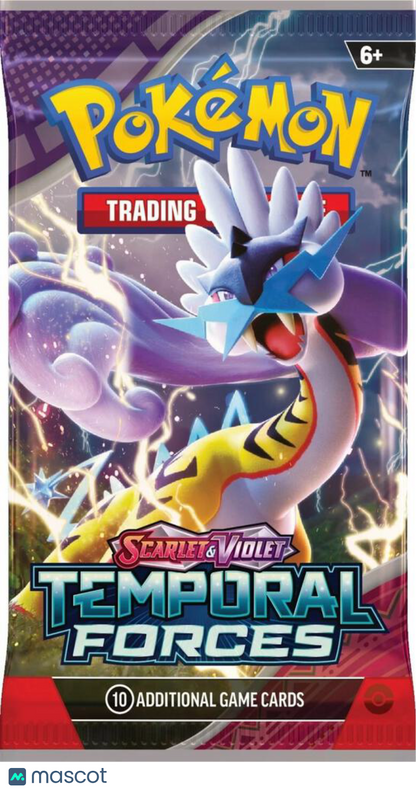 2024 Pokémon TCG: Scarlet & Violet—Temporal Forces Booster Pack