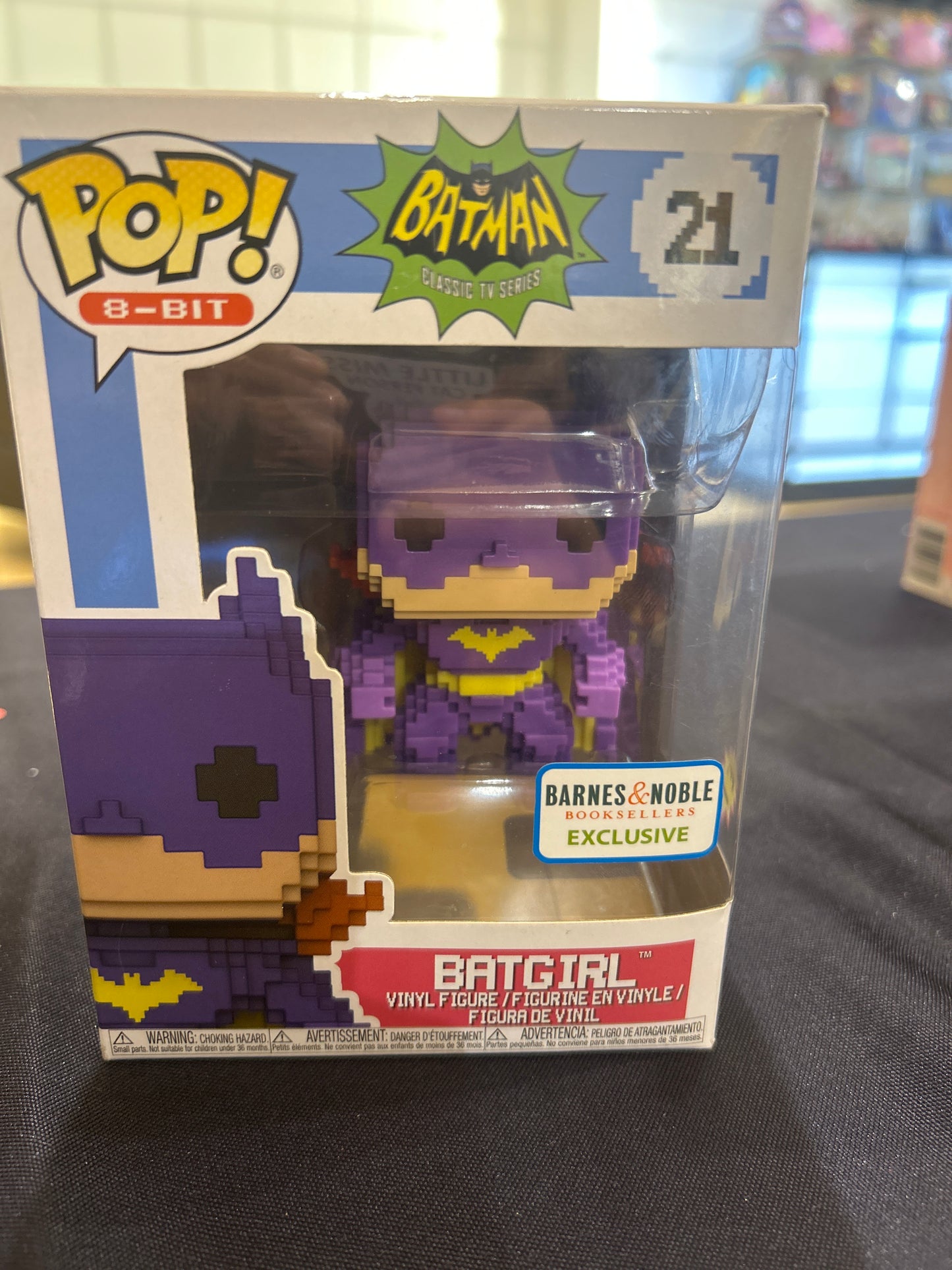 POP! 8-BIT BATMAN 21 BATGIRL Barnes & Noble Exclusive